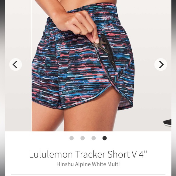 lululemon athletica Pants - • Lululemon • NWOT Women’s 4” tracker short size 6